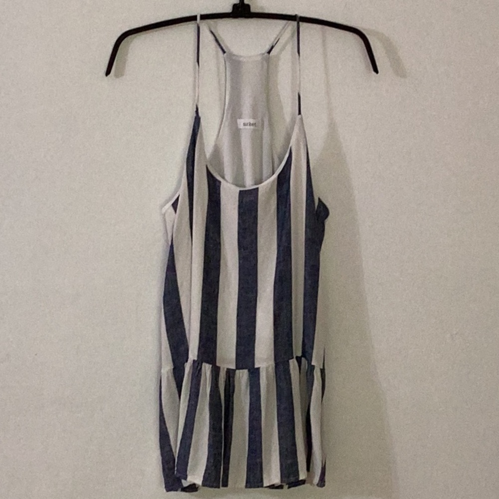 Navy and White Striped Camisole